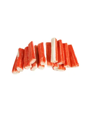Krabų skonio lazdelės 25% surimi, sveriamos, 5 kg, šaldytos