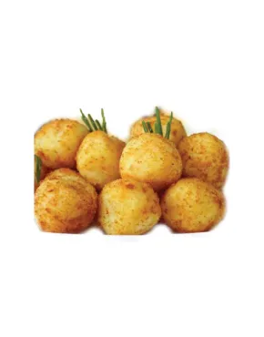 Bulvių kukuliai su mocarela, nekepti, 40x110g, šaldyti