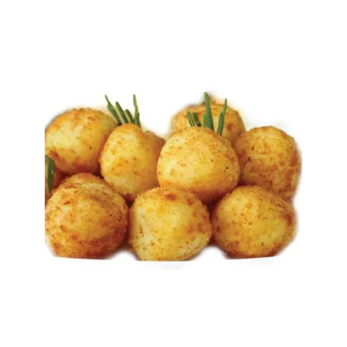 Bulvių kukuliai su mocarela, nekepti, 40x110g, šaldyti