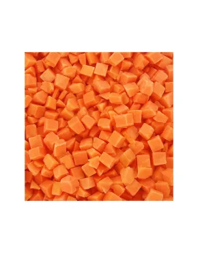 WF Morkos, pjaustytos kubeliais, 4x2,5 kg, šaldytos