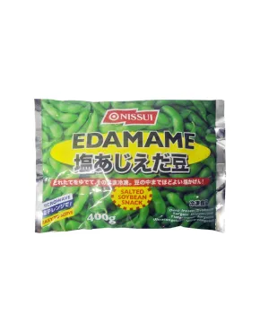 Sojos pupelės su ankštimis Edamame, apvirtos, 20x400g, šaldytos