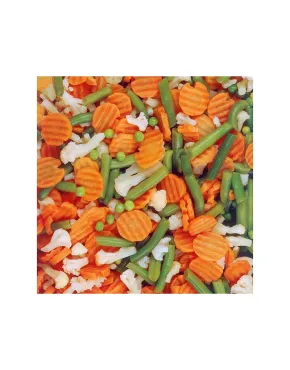 WF "Vasara" daržovių mišinys, 4x2,5kg, šaldytas