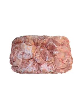 Vištienos šlaunelių mėsa su oda, 15 kg, šaldyta