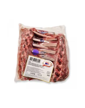 Ėrienos nugarinė su šonkauliais ~670g+, (1 vnt. vak.), ~11kg, Naujoji Zelandija, šaldyta