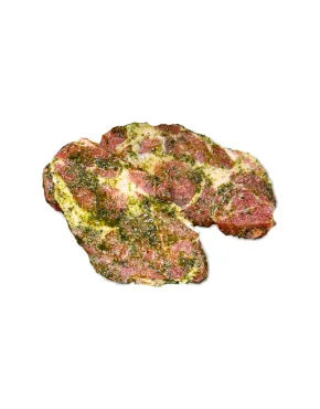 Kiaulienos sprandinės kepsnys (Chimichuri marinatas), 20x180 g, šaldytas
