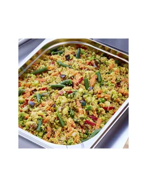 Kuskusas su daržovėmis, 6x1,5 kg, šaldytas
