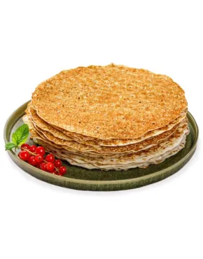 Blyneliai „RolleCrepes“ be įdaro, ~43g/vnt, 4,5kg, šaldyti