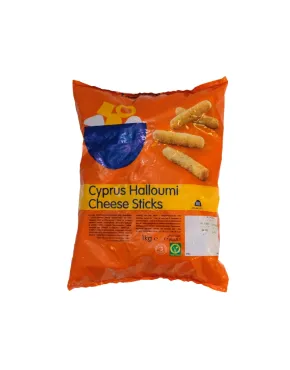 Halloumi sūrio lazdelės džiūvėsėliuose 6x1kg, šaldytos