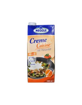 Augalinių riebalų grietinėlė-kremas 15%, CUISINE 12x1l