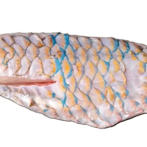 Paprastųjų papūgžuvių filė, su oda 170/230 g, 10x1kg, šaldyta