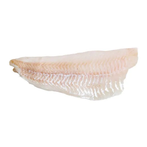 Amerikinių polakų (ledjūrio menkių) filė be odos 800+, 3*9kg, šaldyta Amerikinių polakų (ledjūrio menkių) filė be odos 800+, 3*9kg, šaldyta