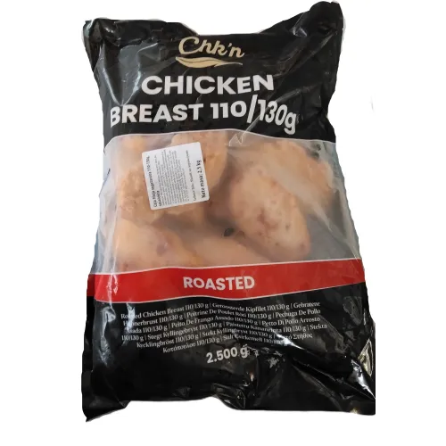 Chicken breast 110-130g, roasted, frozen, 4x2.5kg
