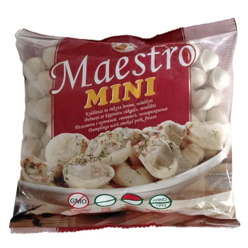 Dumplings "Maestro" with smoked meat  25х400gr