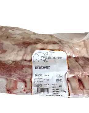 Iberico kiaulienos nugarinė su kaulu, 8vnt ( french rack), šaldyti