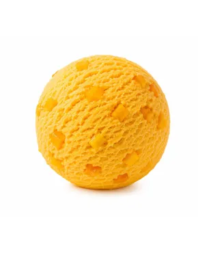 Mangų skonio ledai su mangų gabaliukais 2x3kg/4L