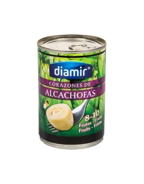 Artichoke Hearts 6/8, 390/240 g drained weight