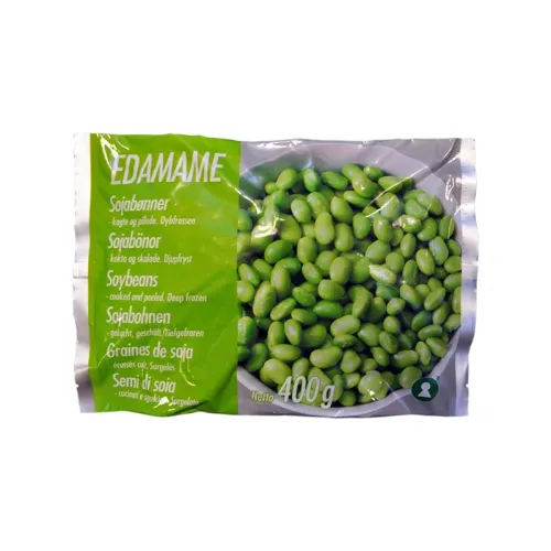 Соевые бобы "EDAMAME" очищенные, бланшированные (400гр)